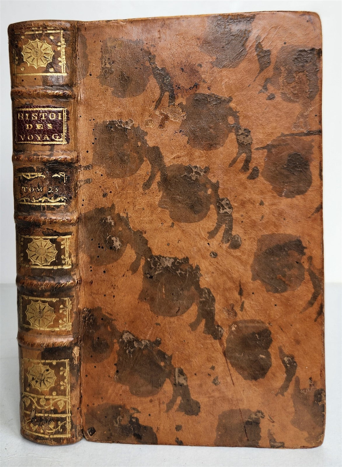 1749 HISTOIRE des VOYAGES VOL. 23 antique illustrated RELIGIONS in CHINA