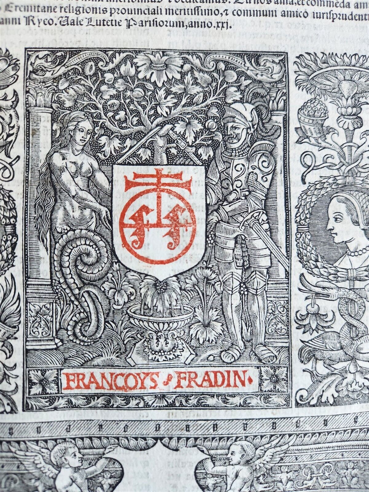 1537 POST-INCUNABULA CANON LAWS antique FOLIO 16th CENTURY