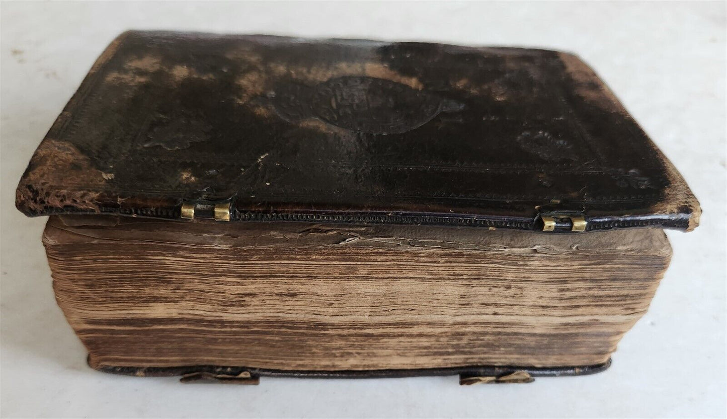 1648 BIBLE in ENGLISH antique Old & New Testament LONDON ILLUSTRATED 114 PLATES