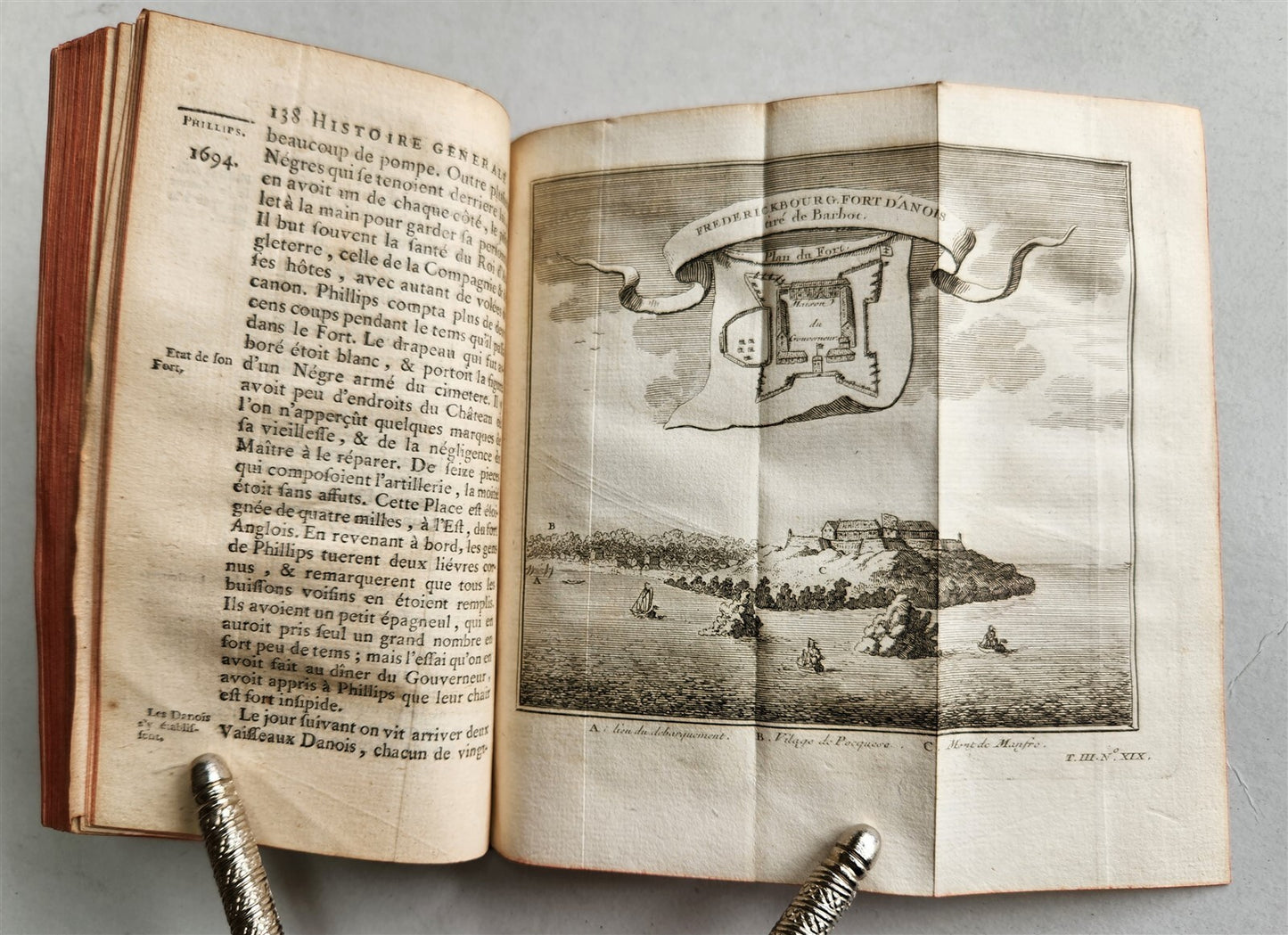 1749 HISTOIRE des VOYAGES antique vol.11 illustrated WEST AFRICA GUINEA