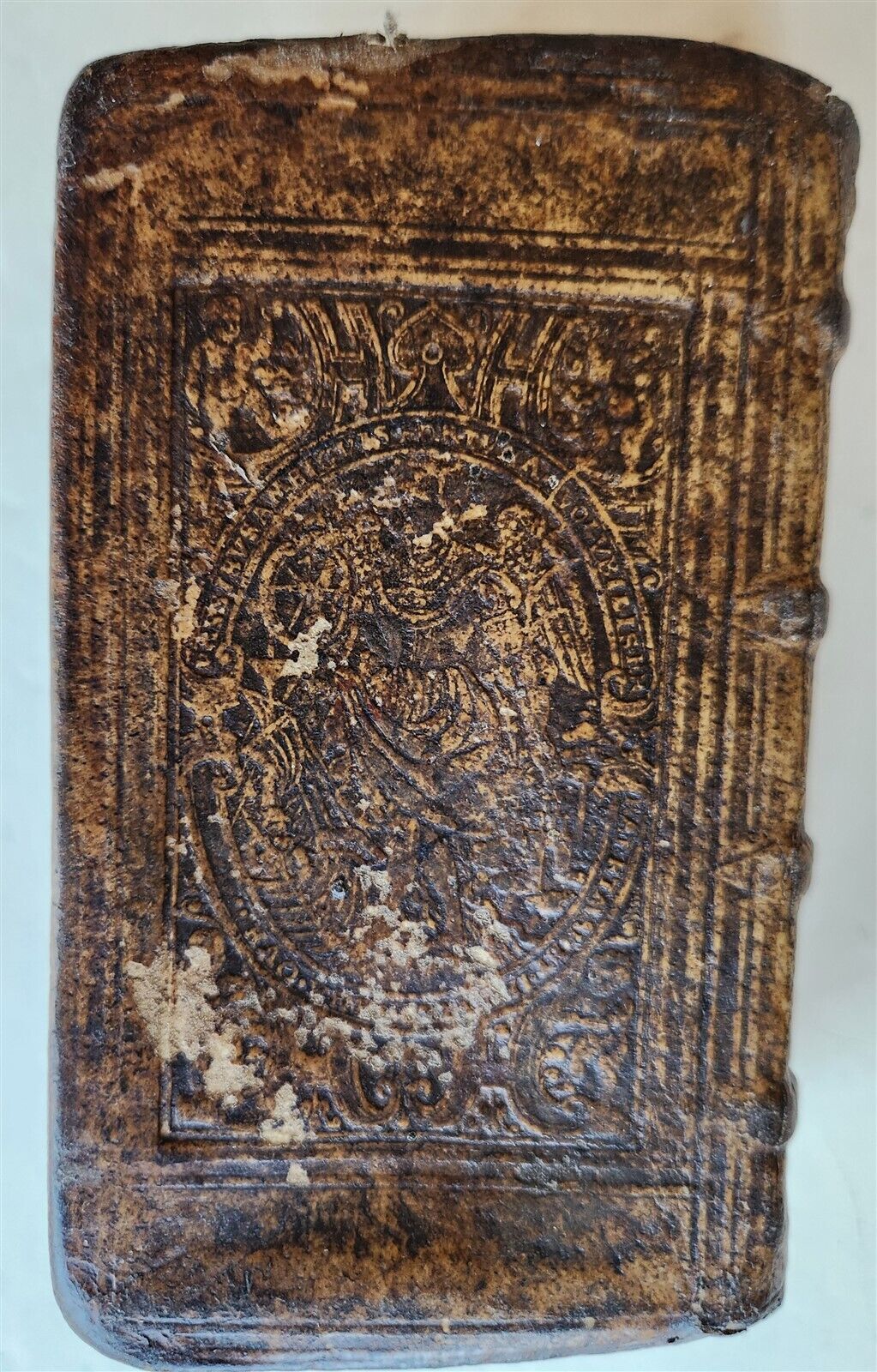 1584 CICERO Sententiae insigniores antique 16th CENTURY pigskin binding