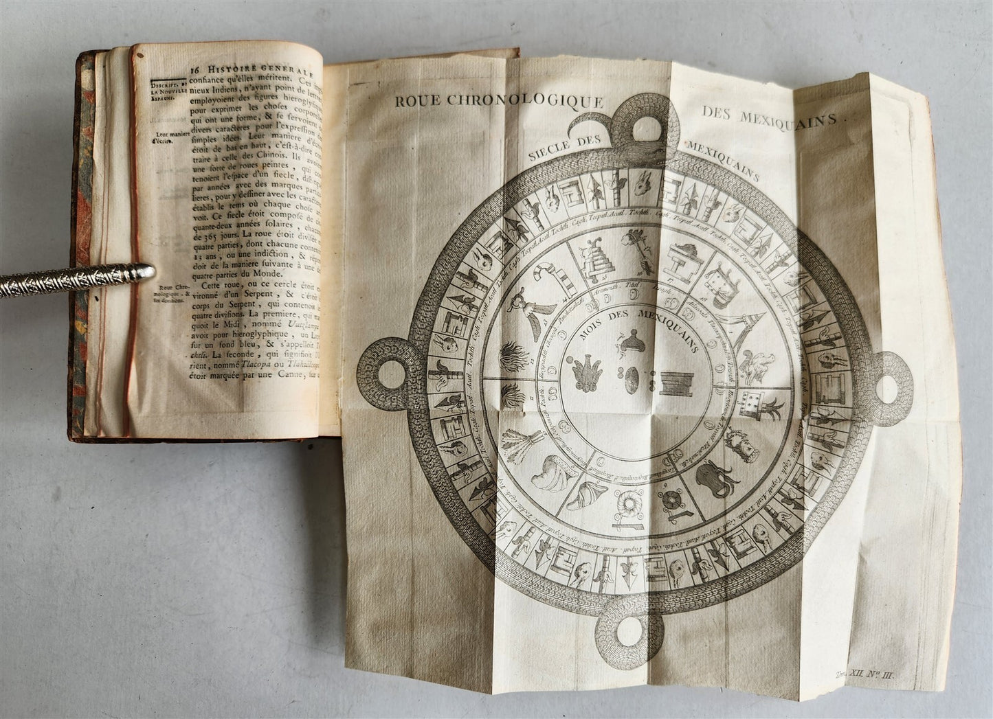 1754 HISTOIRE des VOYAGES illustrated MEXICO TRAVELS vol. 48 antique