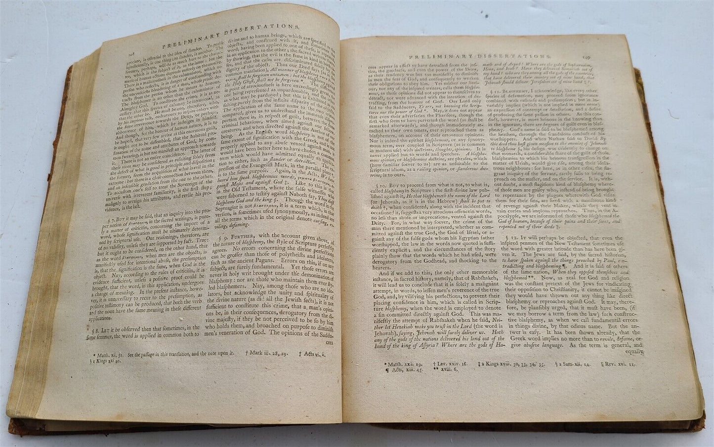 1796 FOUR GOSPELS by G. CAMPBELL antique ENGLISH BIBLE AMERICANA Philadelphia