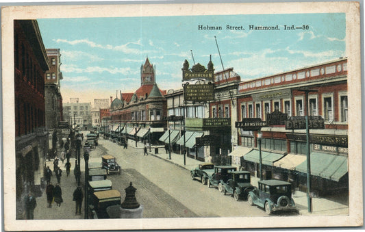 HAMMOND IN HOLMAN STREET ANTIQUE POSTCARD