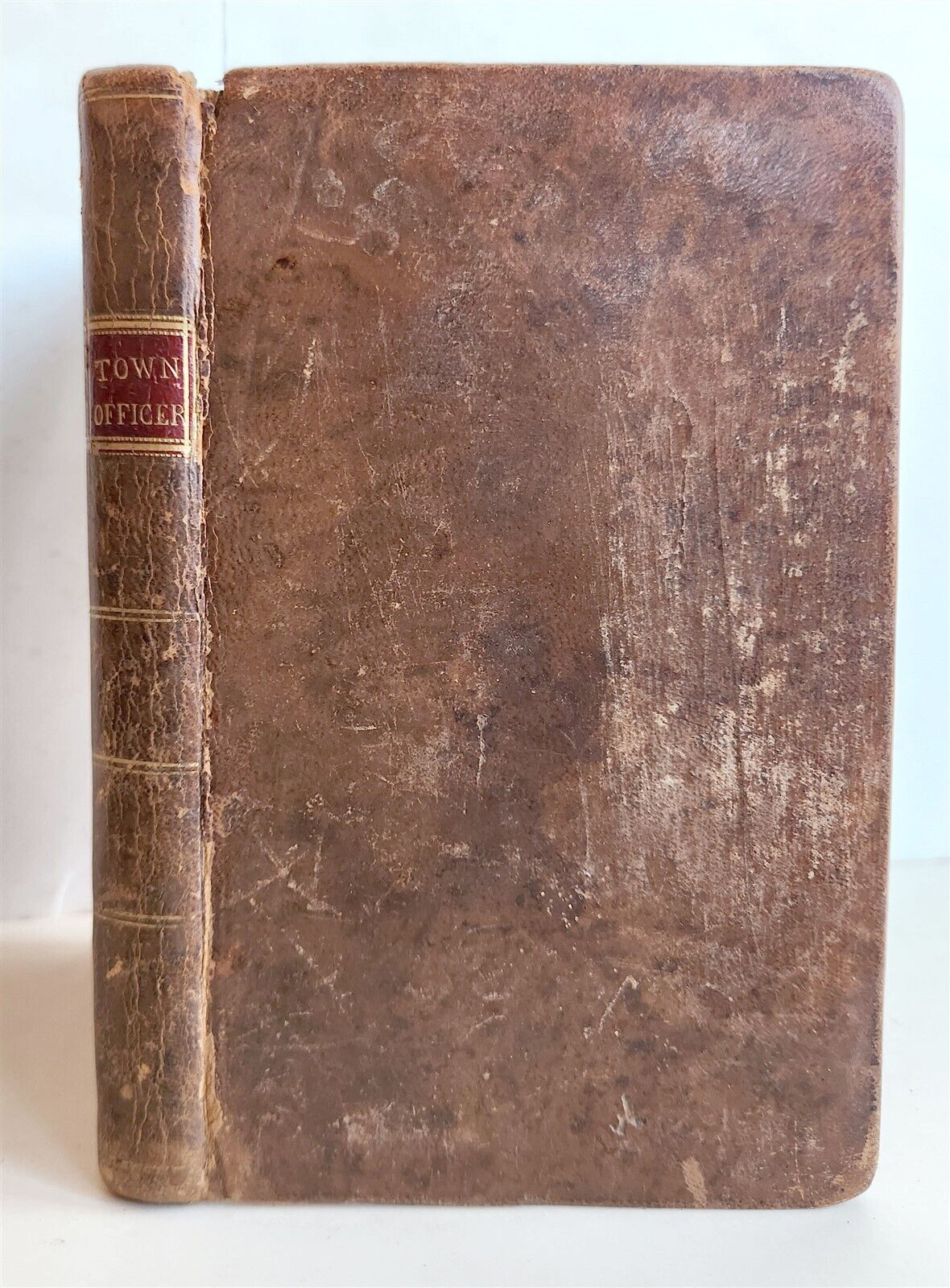 1793 TOWN OFFICER by SAMUEL FREEMAN antique in ENGLISH Boston AMERICANA