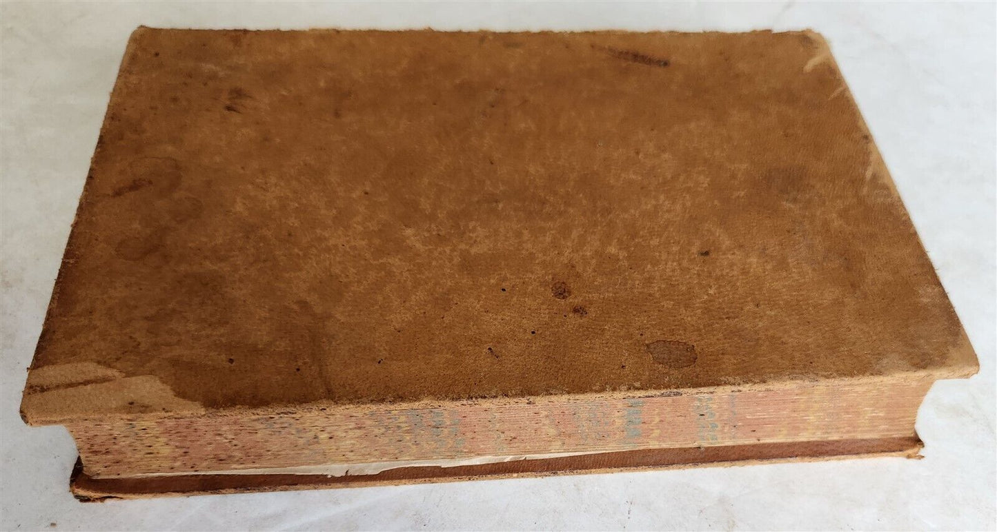 1870 ELEMENTS of SURVEYING & LEVELLING by CHARLES DAVIES antique ILLUSTRATED