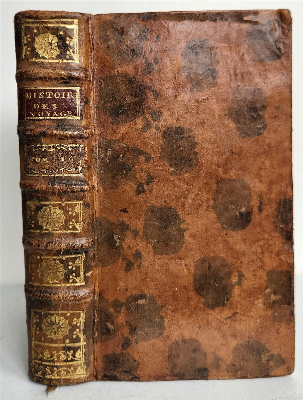 1748 HISTOIRE des VOYAGES antique vol.16 illustrated CONGO AFRICA