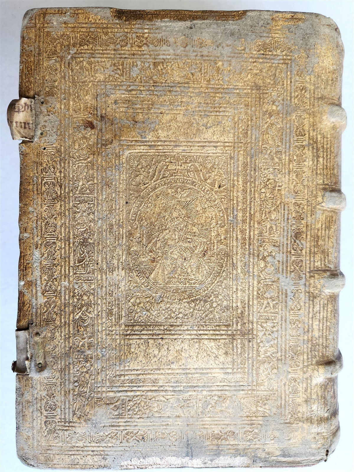 1578 BIBLE in LATIN OLD TESTAMENT ANTIQUE 16th CENTURY PIGSKIN BOUND L. OSIANDER