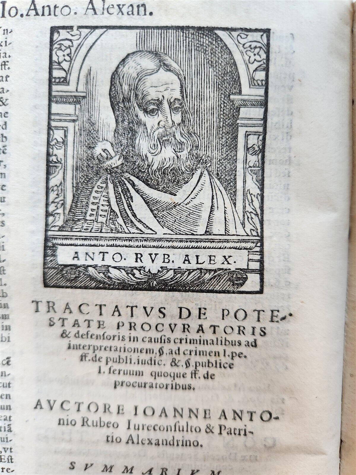 1563 ILLUSTRATED LAW BOOK by Giovanni Ziletti antique Vellum binding 16th CENT.