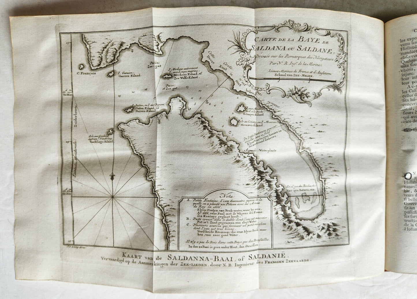 1748 TRAVELS TO AFRICA antique Histoire generale des voyages ILLUSTRATED Vol. 6