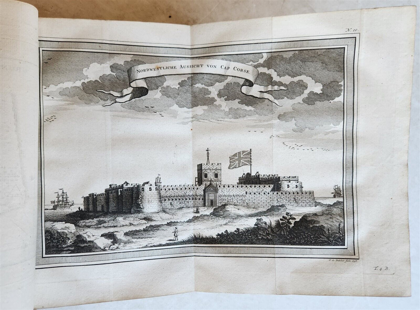 1749 TRAVELS HISTORY ILLUSTRATED antique AFRICA Guinea Benin Angola Loango Congo