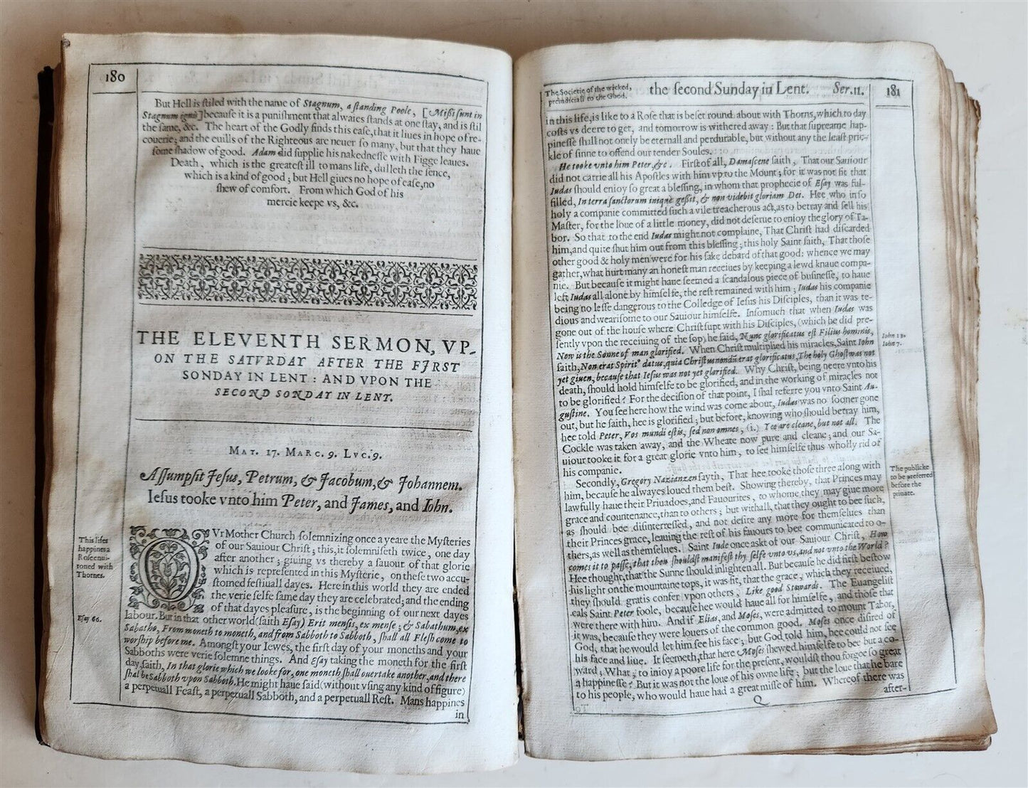 1629 SERMONS by FONSECA antique in ENGLISH