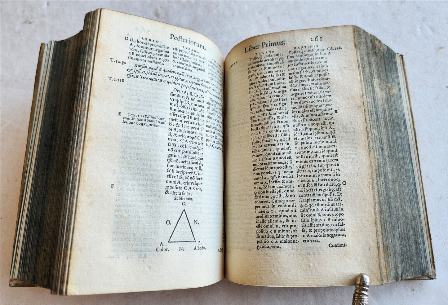 1574 ARISTOTLE COMMENTARY by IBN RUSHD antique ILLUSTRATED 16 century VELLUM