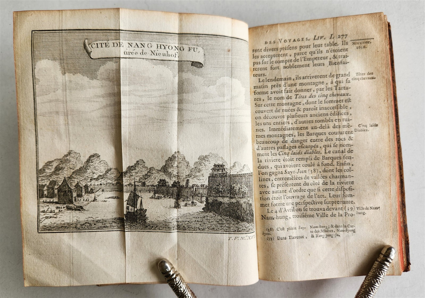 1749 HISTOIRE des VOYAGES antique vol. 18 CHINA & AFRICA illustrated MOZAMBIQUE