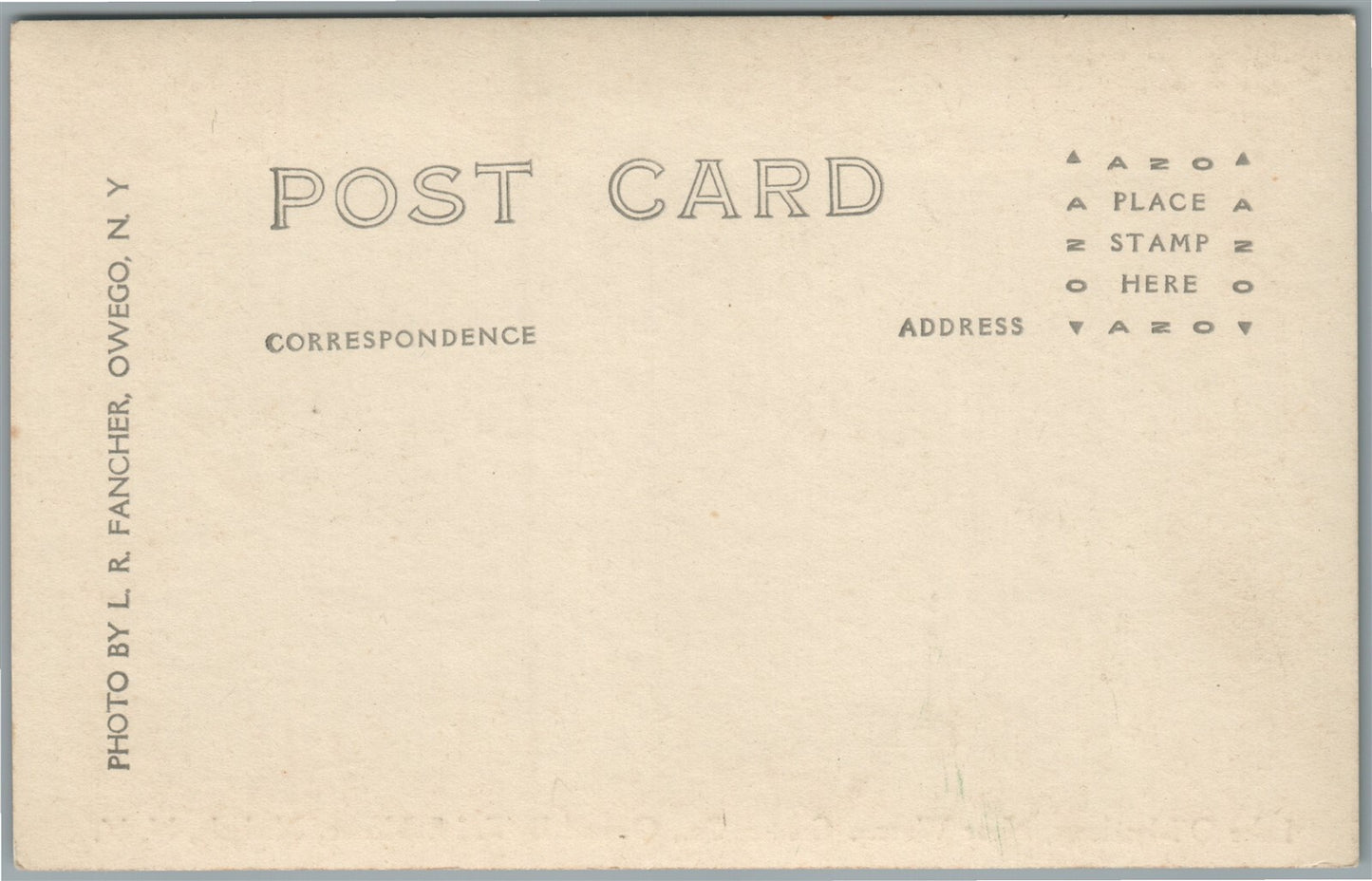 NICHOLAS NY LAKE O'MEADOWS ANTIQUE REAL PHOTO POSTCARD RPPC