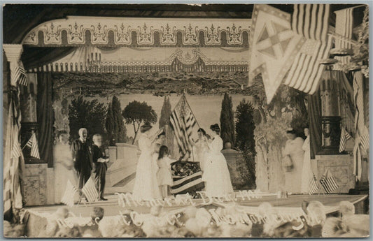 LONDONDERRY VT 1908 MEMORIAL DAY ANTIQUE REAL PHOTO POSTCARD RPPC