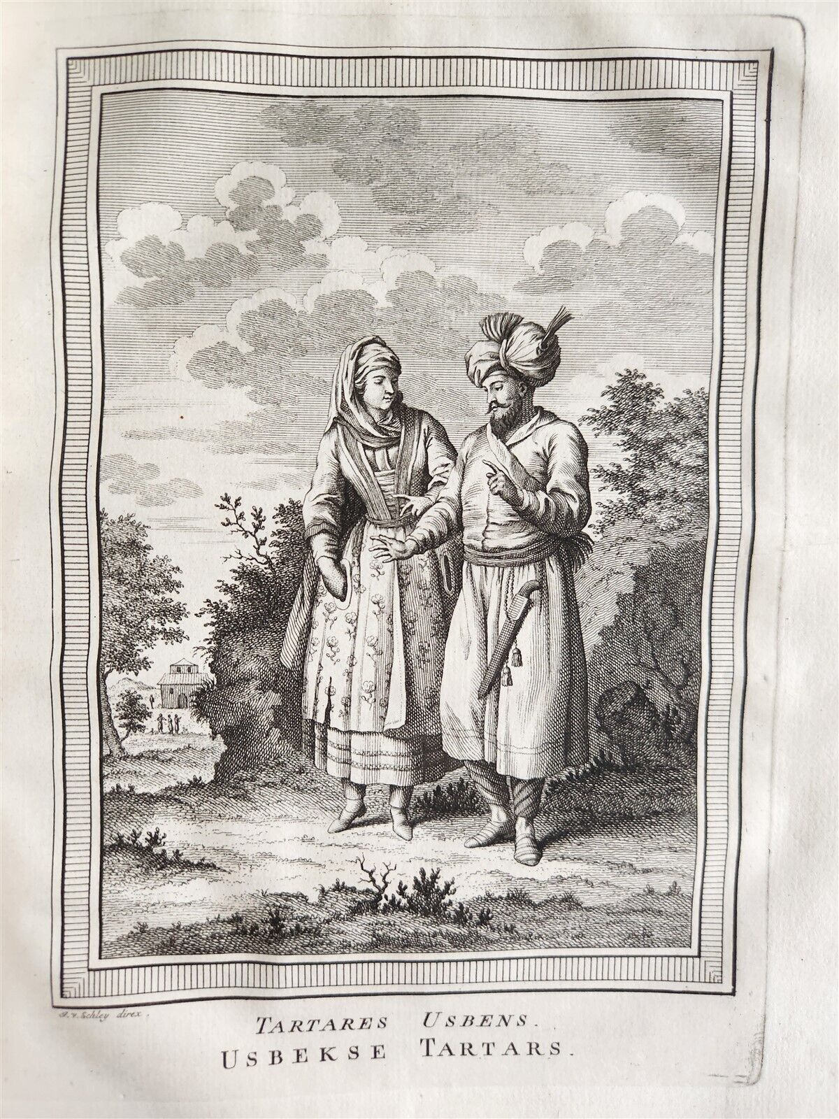 1749 TRAVELS TO CENTRAL ASIA & CHINA antique Histoire generale des voyages vol.9