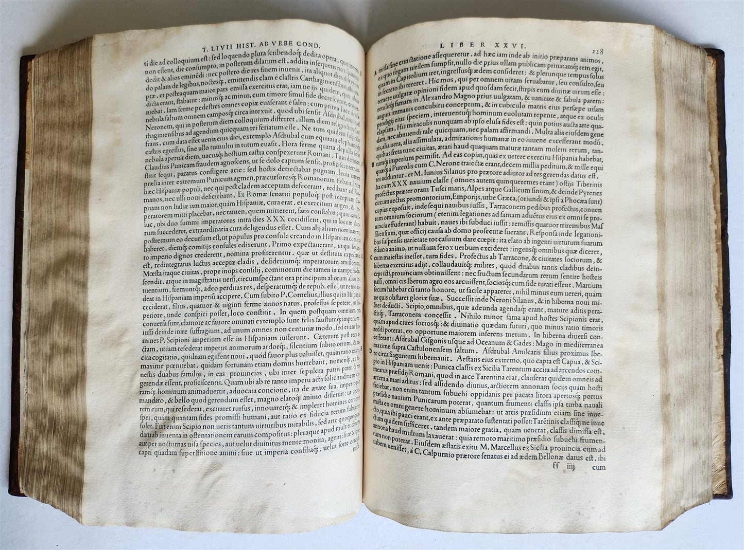 1555 ALDINE PRESS ROMAN HISTORY by TITUS LIVIUS ANTIQUE 16th CENTURY FOLIO Aldus