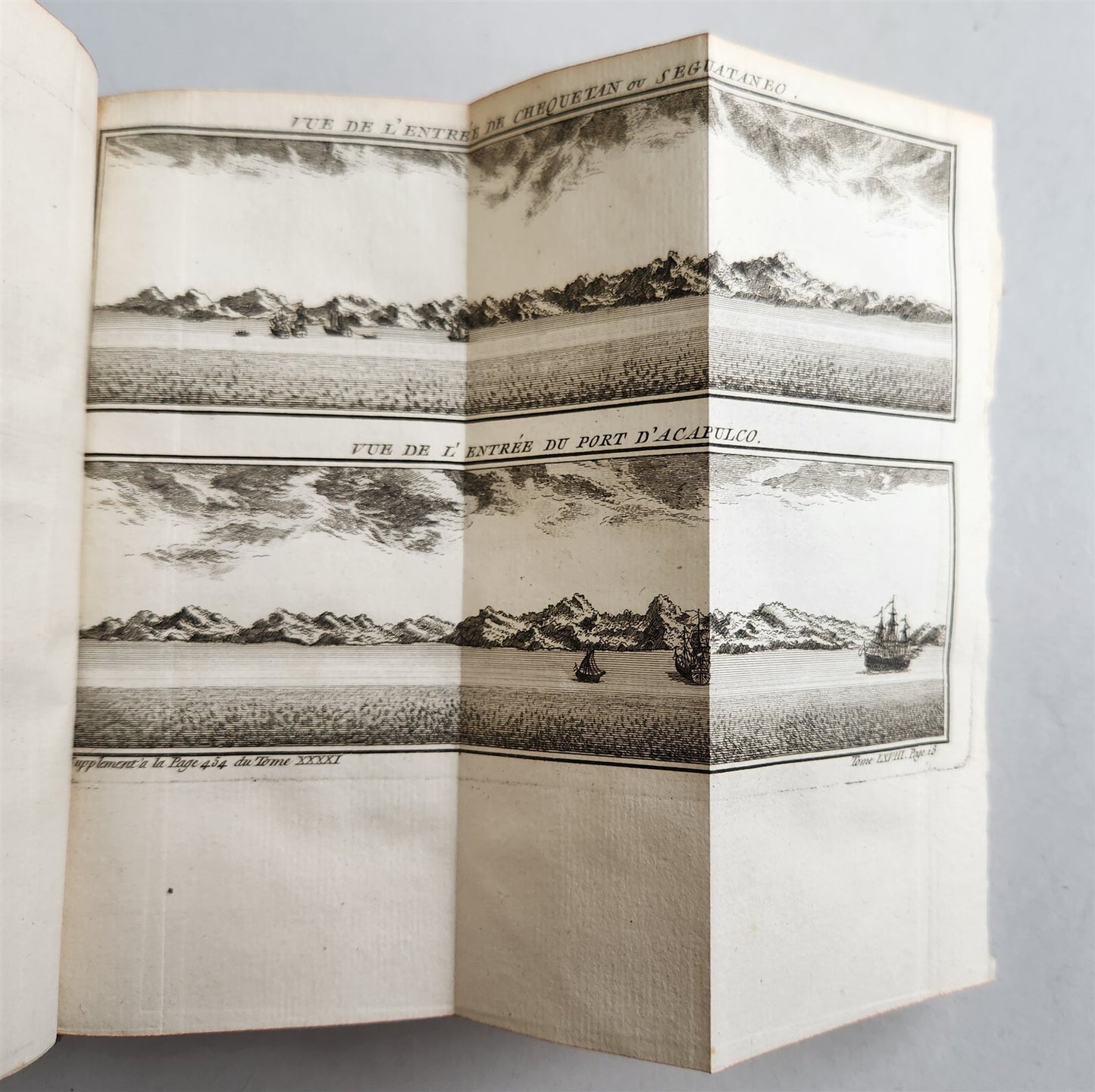 1766 HISTOIRE des VOYAGES antique MEXICO NEW GUINEA INDIA PATAGONIA illustrated