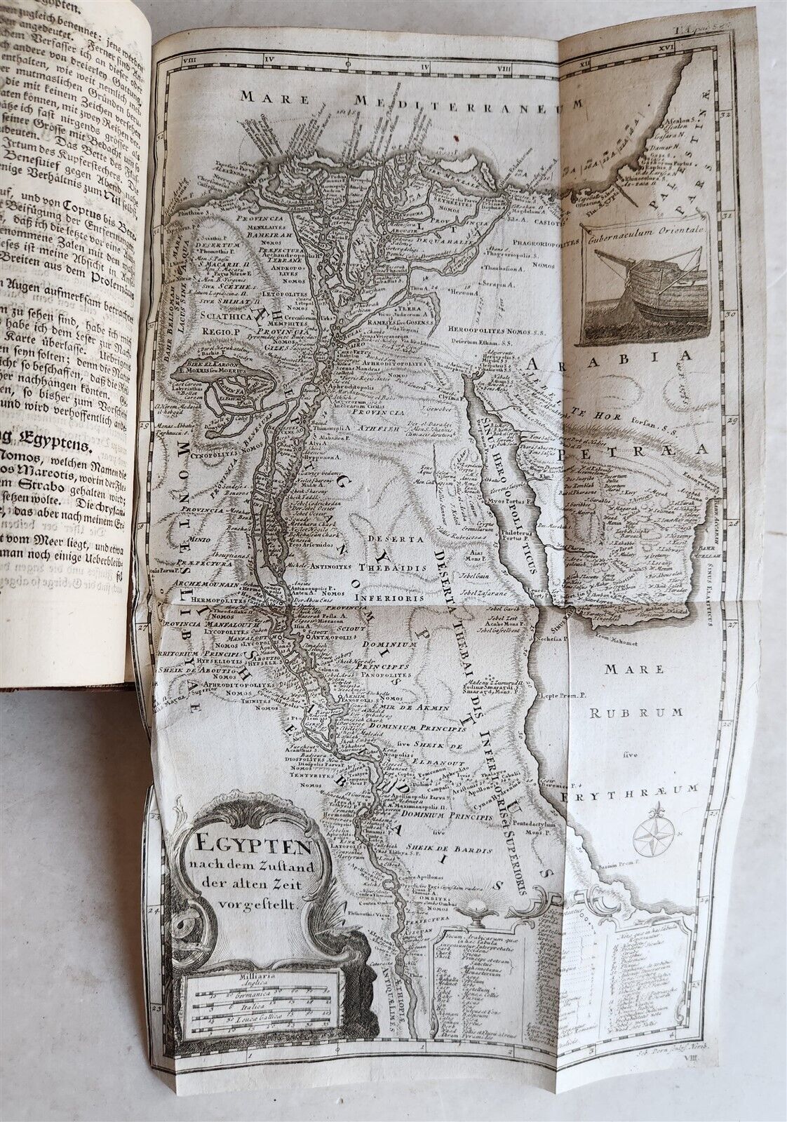 1745 HISTORY of the WORLD by S.J. Baumgarten ILLUSTRATED antique