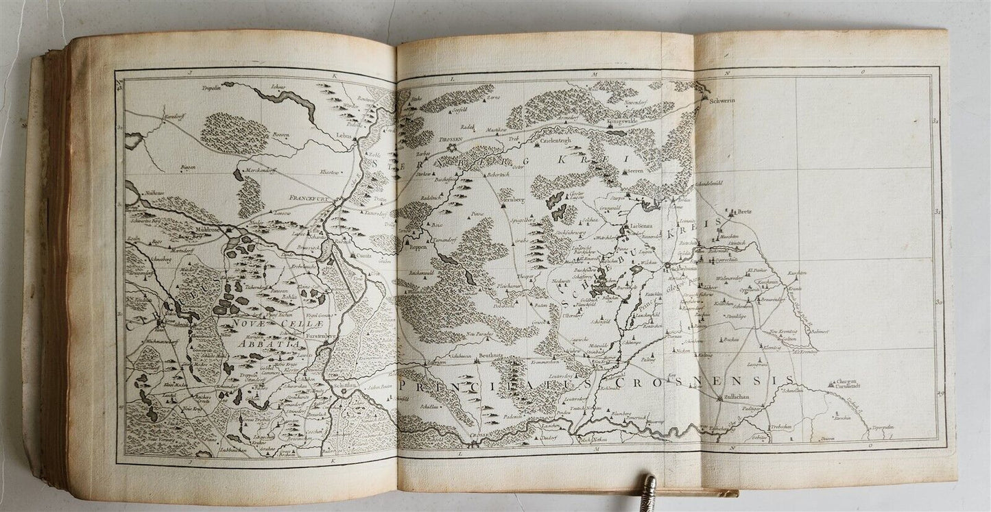 1758 46 MAPS NOUVEAU THEATRE DE GUERRE ATLAS TOPOGRAPHIQUE ET MILITAIRE antique