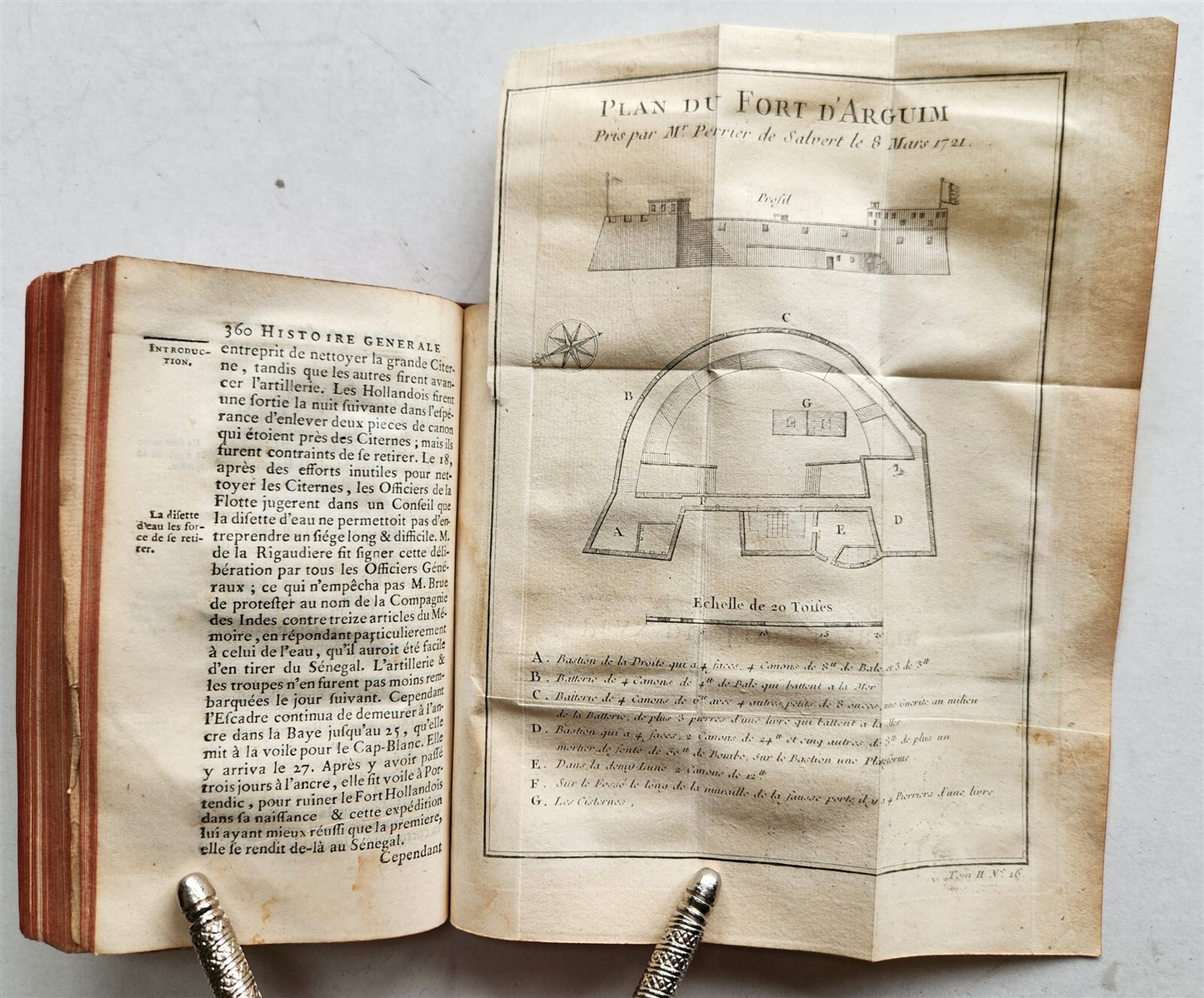 1749 HISTOIRE des VOYAGES antique VOL. 7 illustrated TRAVELS to AFRICA