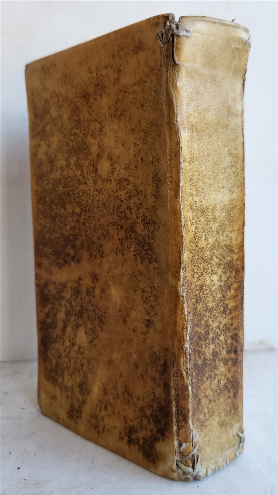 1705 MEDITATIONI SOPRA LA VITA di GIESU antique vellum bound