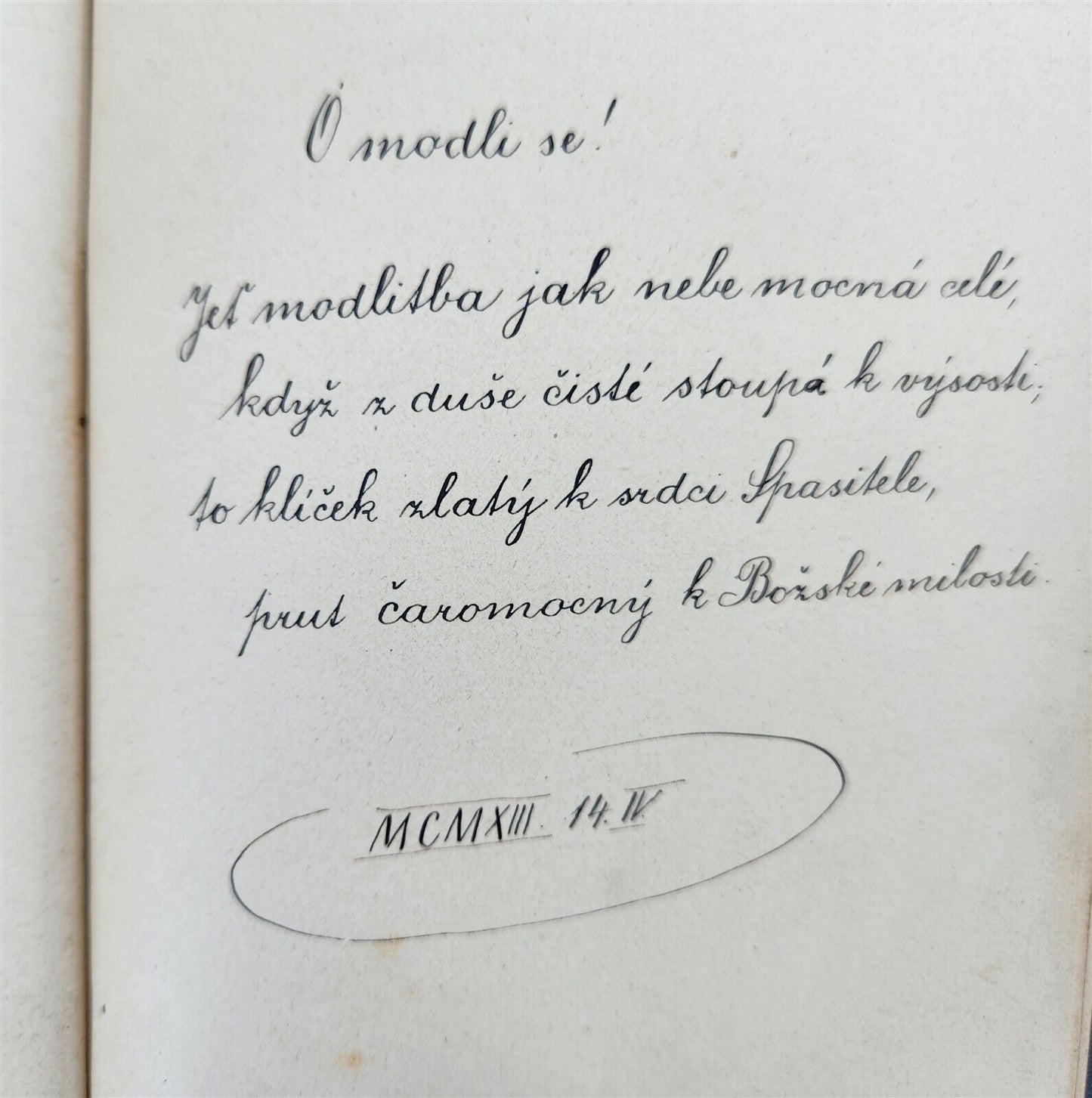 1912-18 ALBUM AMICORUM - MANUSCRIPT CZECH GERMAN BOOK antique POETRY ILLUSTRATED