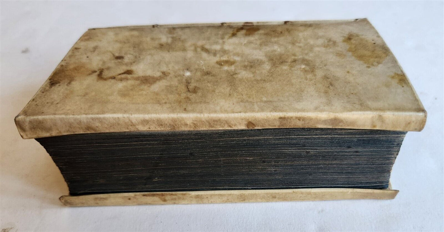 1672 ORIENTAL RELIGIONS TREATISE by JOHN SELDEN antique VELLUM BOUND