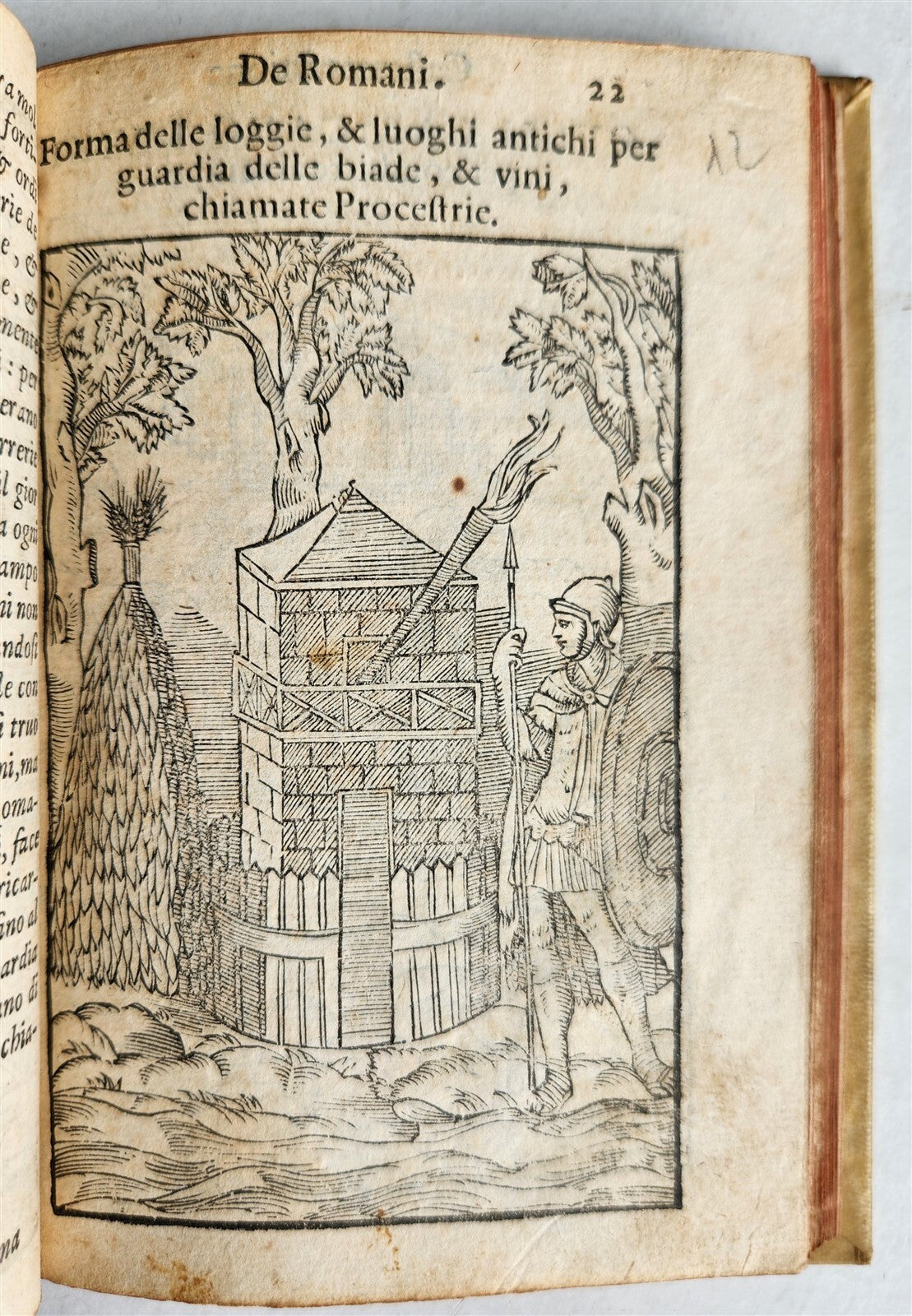 1583 TURKISH & ROMAN MILITARY antique ILLUSTRATED OTTOMAN EMPIRE vellum binding