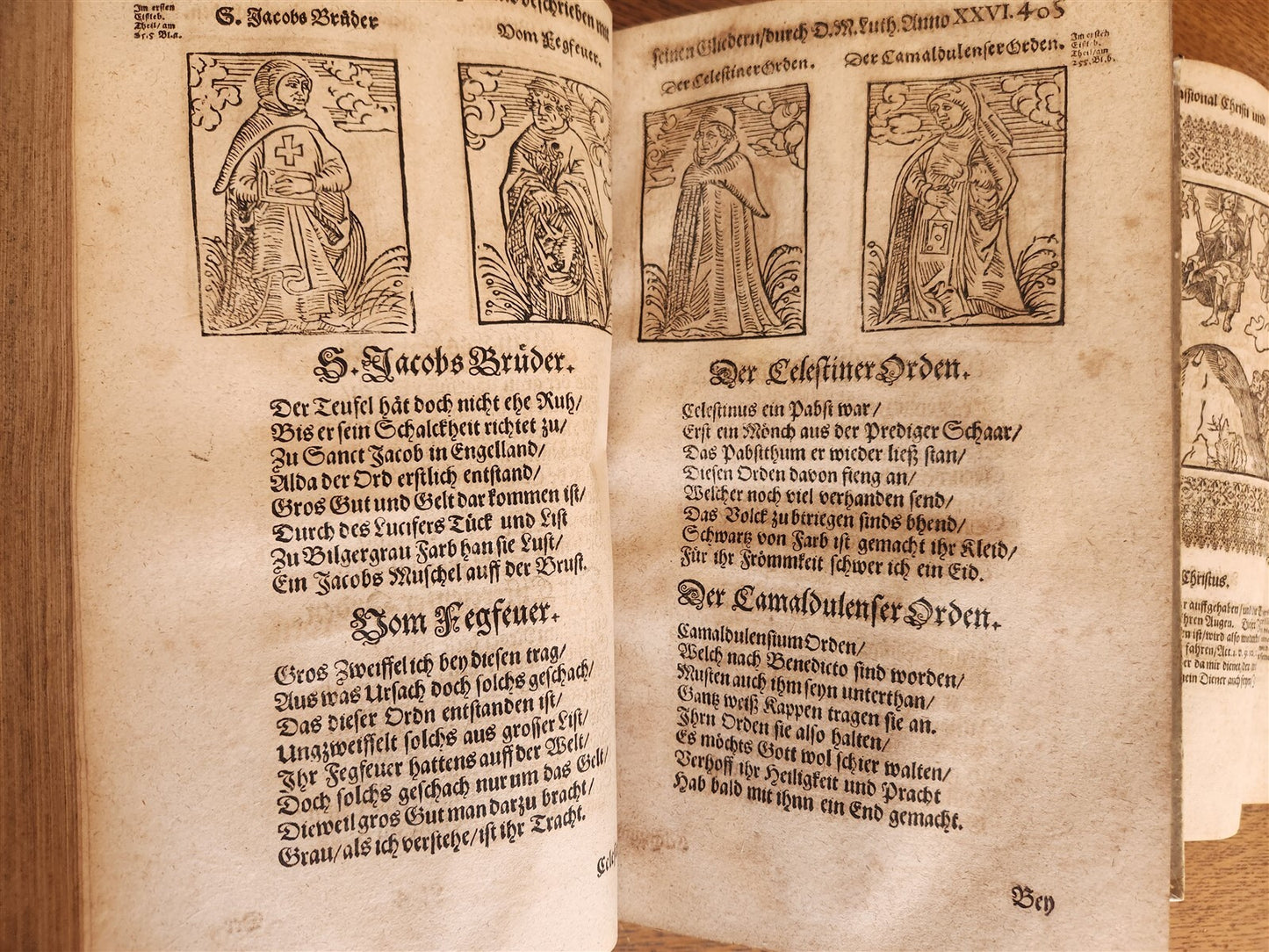 1661-1664 MARTIN LUTHER WORKS 7 FOLIO VOLS antique VELLUM in GERMAN ILLUSTRATED