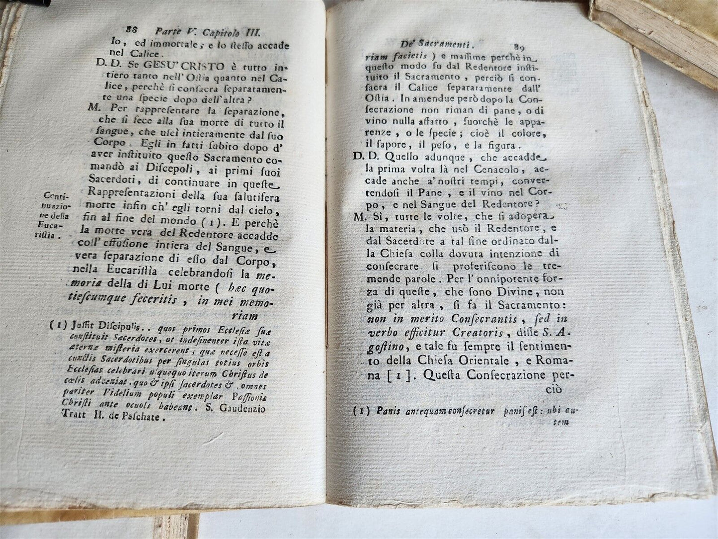 1783 IL BUON PASTORE by TOMMASO CAMPASTRI 3 VOLUMES antique VELLUM Good Shepherd