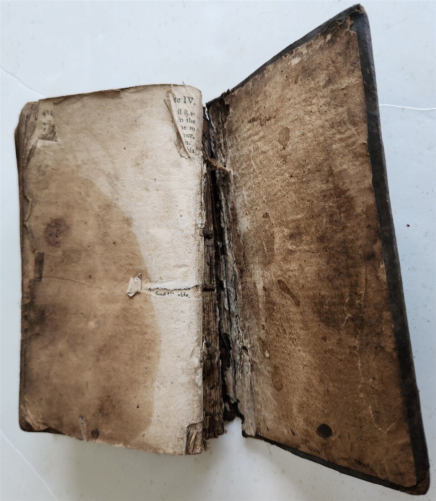 1750 HUMAN NATURE in its FOUR-FOLD STATE by THOMAS BOSTON antique