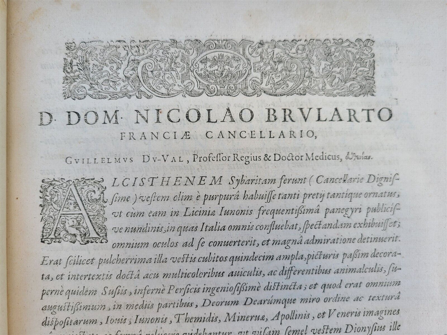 1619 ARISTOTLE OPERA OMNIA 2 MASSIVE FOLIOS antique GREEK & LATIN