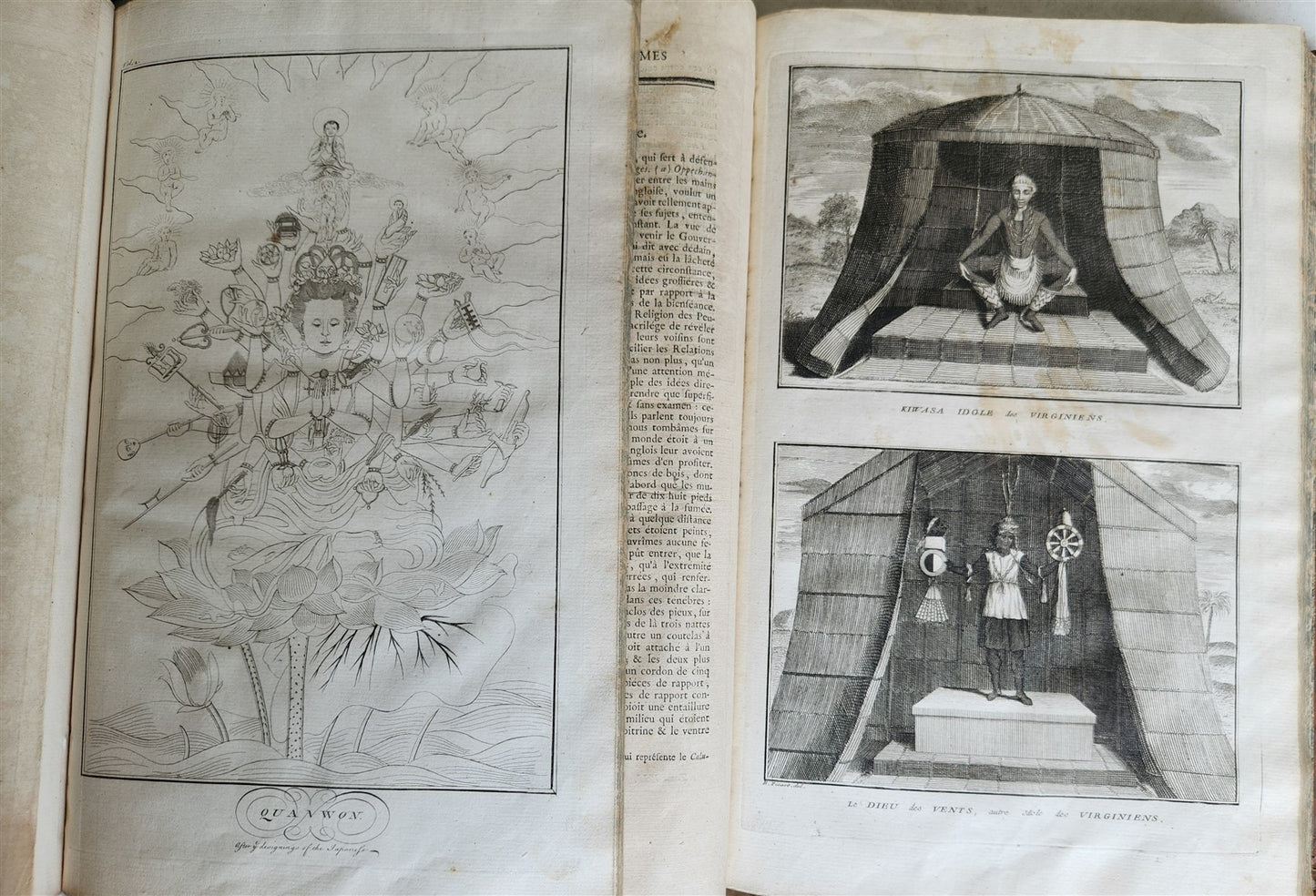 1741 HISTOIRE des CEREMONIES et COUTUMES de PEUPLES DU MONDE 7 vols antique