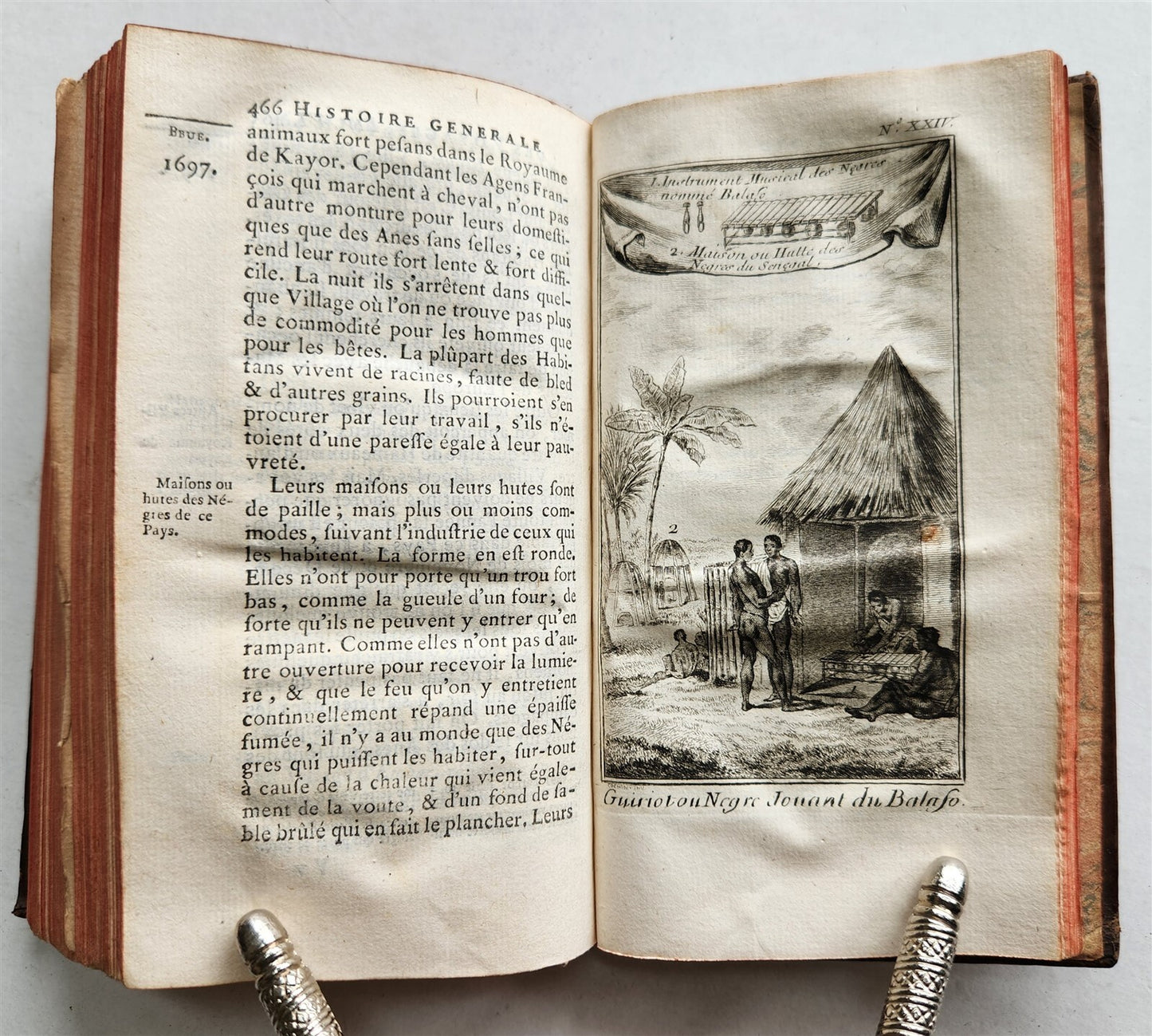 1749 HISTOIRE des VOYAGES antique VOL. 7 illustrated TRAVELS to AFRICA
