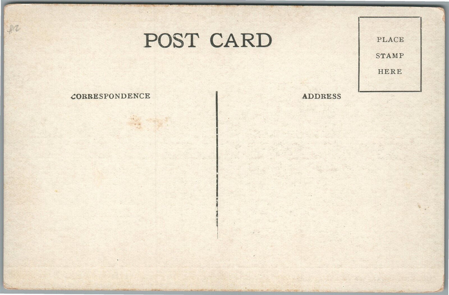 HORICON WI BIRDS EYE VIEW ANTIQUE POSTCARD