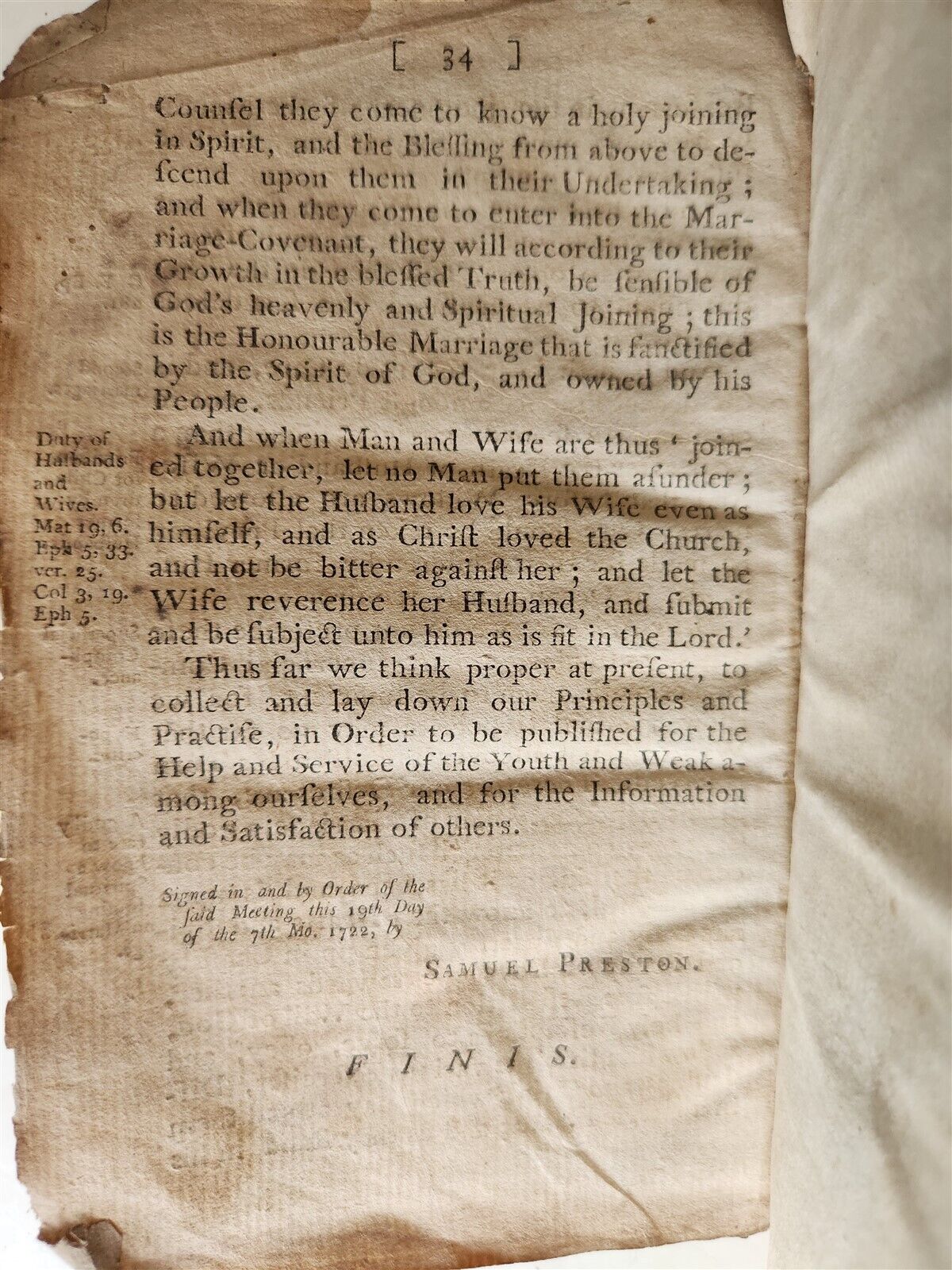 1788 CATECHISM & CONFESSION of FAITH by ROBERT BARCLAY antique AMERICANA QUAKERS