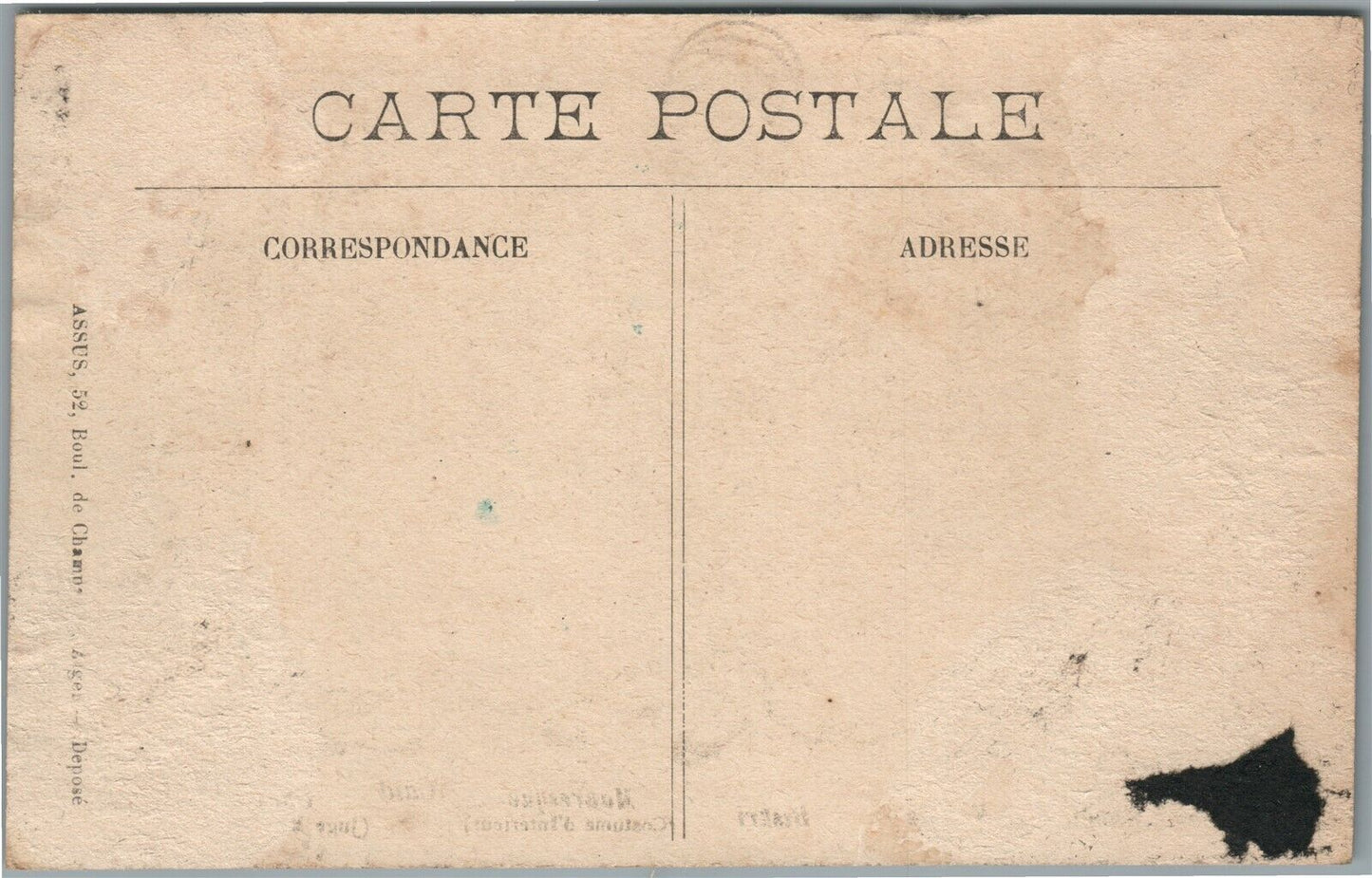 MIDDLE EAST NATIVES CUSTUMES ANTIQUE COMIC POSTCARD