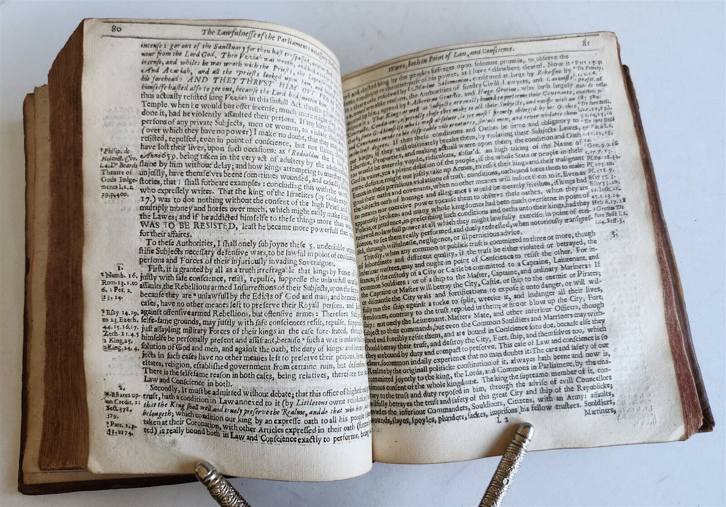 1643 TREACHERY & DISLOYALTY of PAPISTS to THEIR SOVEREIGNES antique in ENGLISH