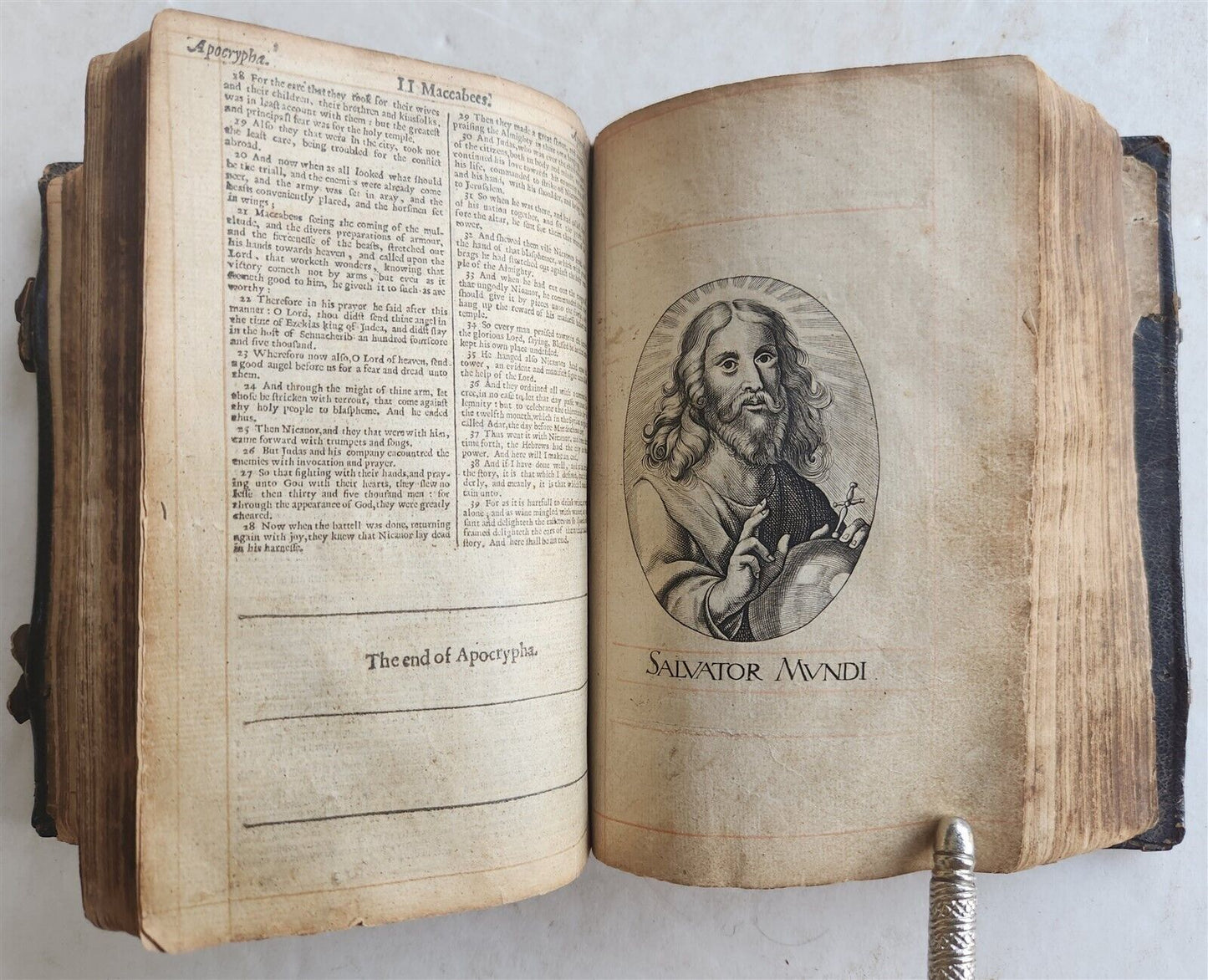 1648 BIBLE in ENGLISH antique Old & New Testament LONDON ILLUSTRATED 114 PLATES