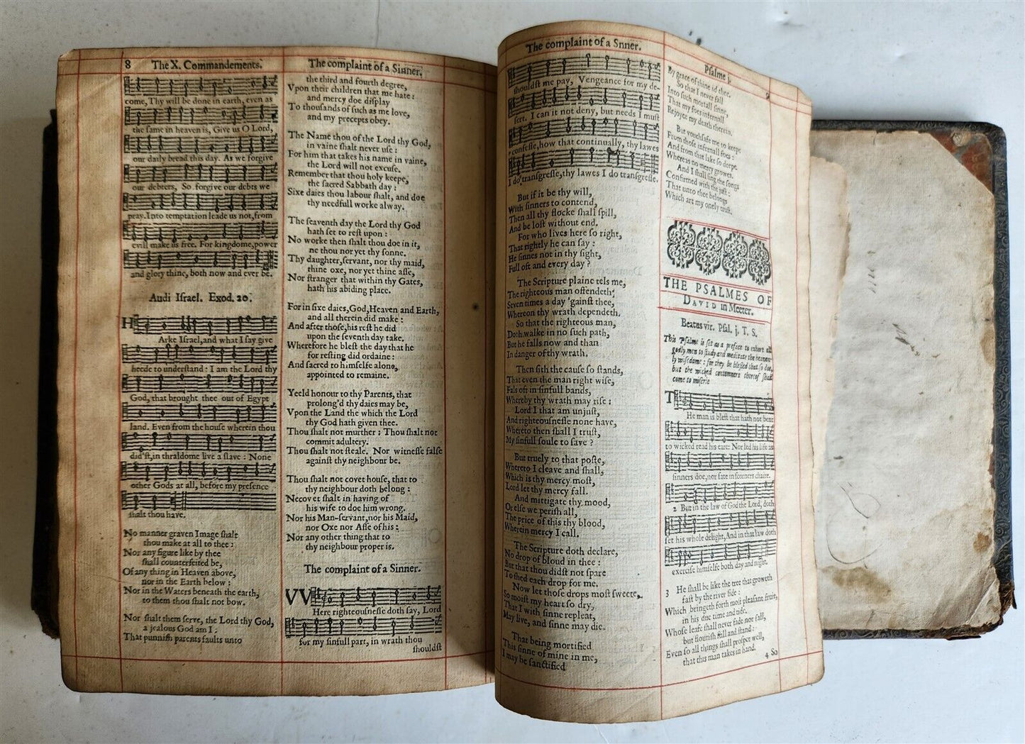 1635 BIBLE in ENGLISH antique