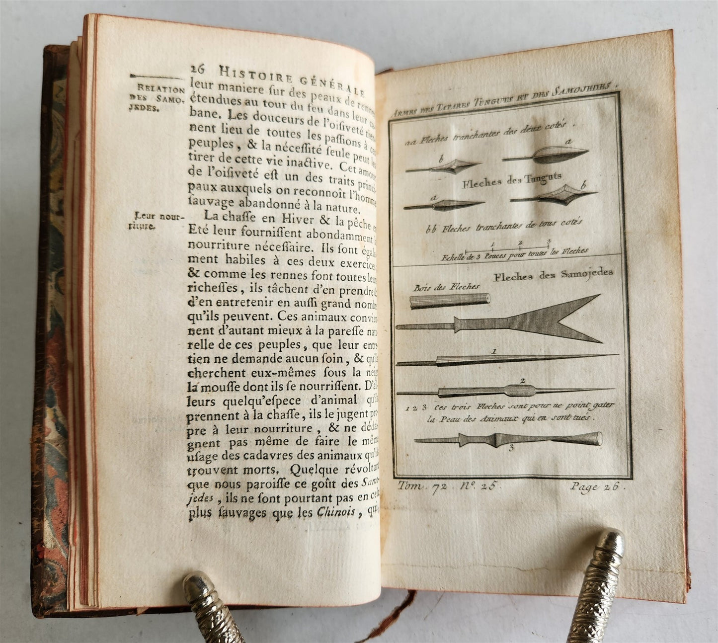 1768 HISTOIRE des VOYAGES illustrated TRAVELS to SIBERIA, RUSSIA vol. 72 antique