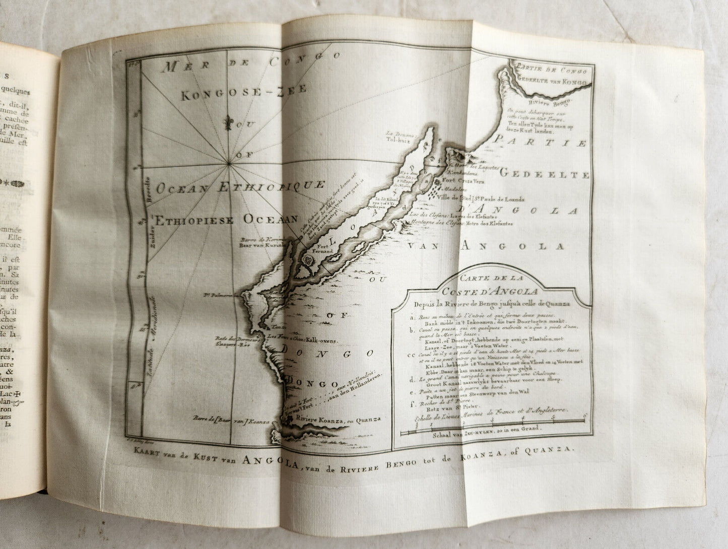 1748 TRAVELS TO AFRICA antique Histoire generale des voyages ILLUSTRATED Vol. 6