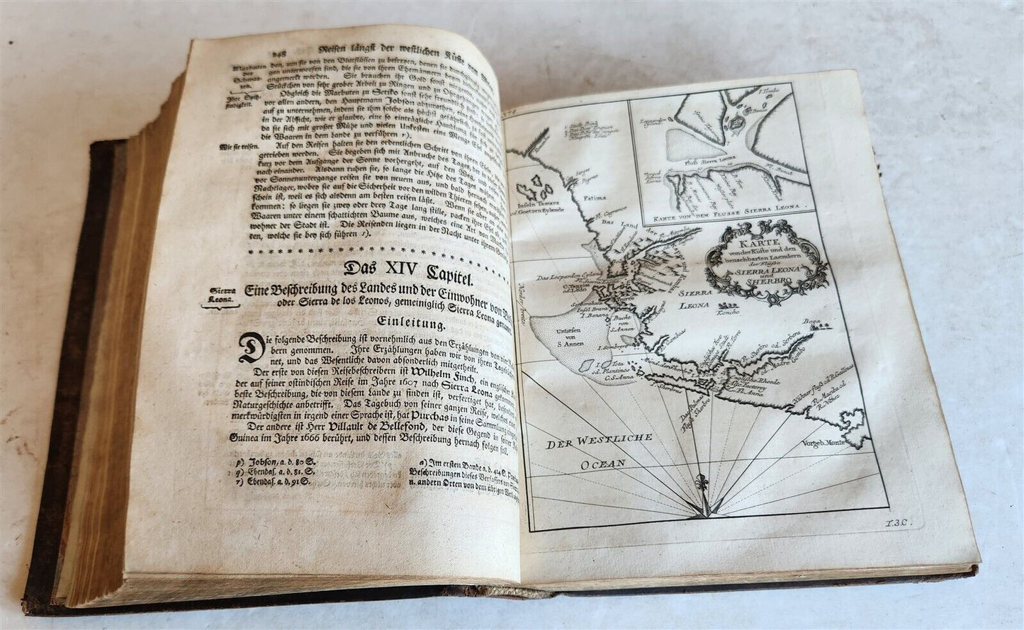 1748 HISTORY of TRAVELS Guinea Benin & Sierra Leone antique ILLUSTRATED