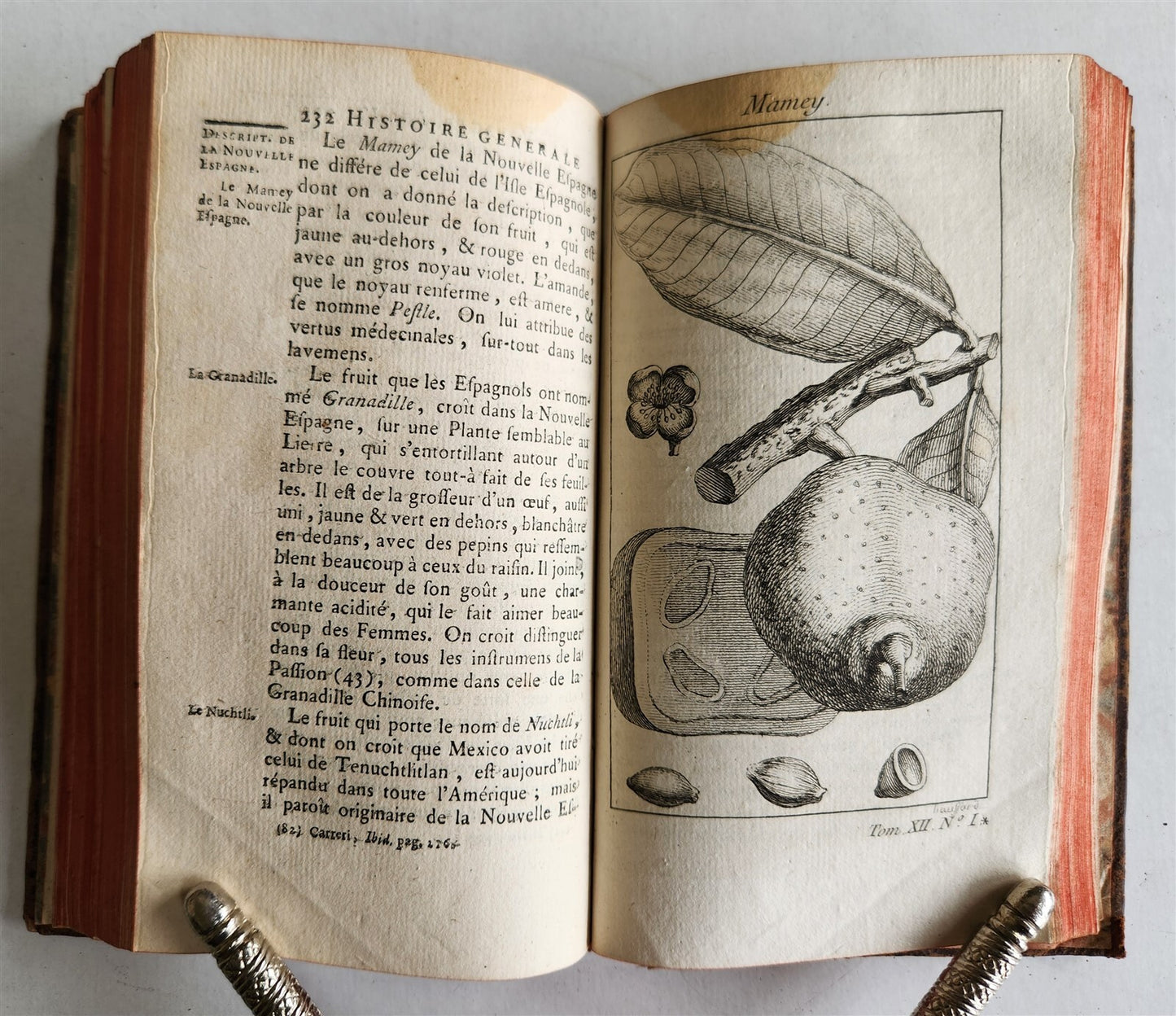 1754 HISTOIRE des VOYAGES illustrated MEXICO TRAVELS vol. 48 antique