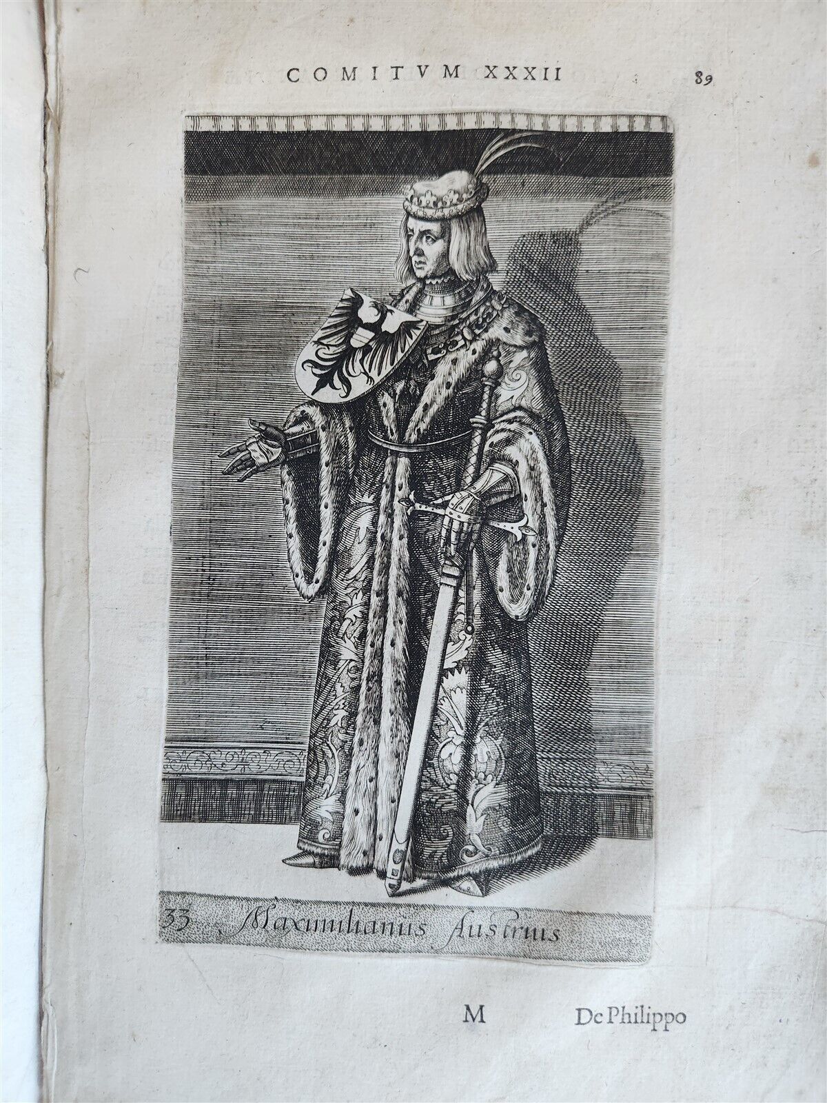 1584 HISTORY of HOLLAND antique ILLUSTRATED vellum bound Netherlands 16th CENT.