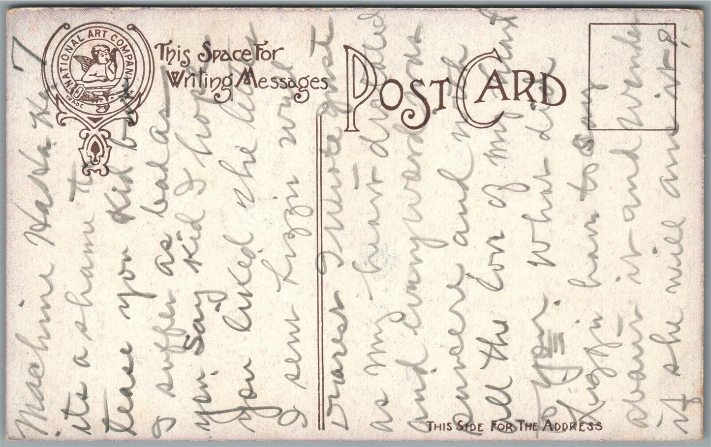 NEW JERSEY NJ ANTIQUE POSTCARD