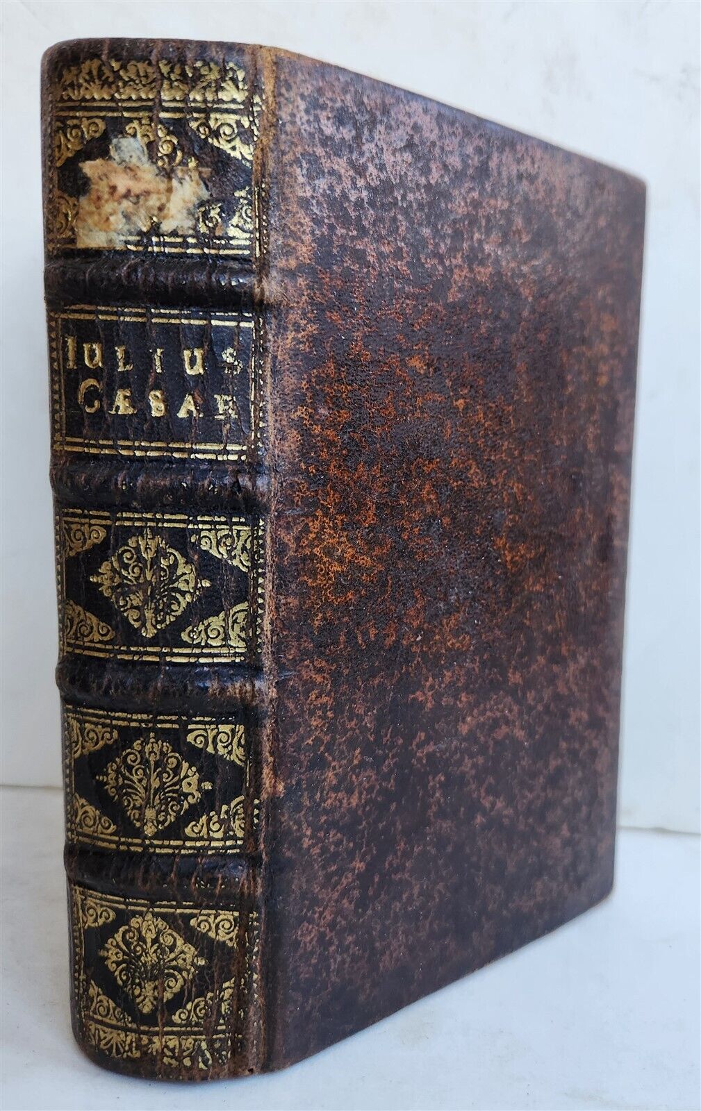 1708 JULIS CAESAR COMMENTARIES antique
