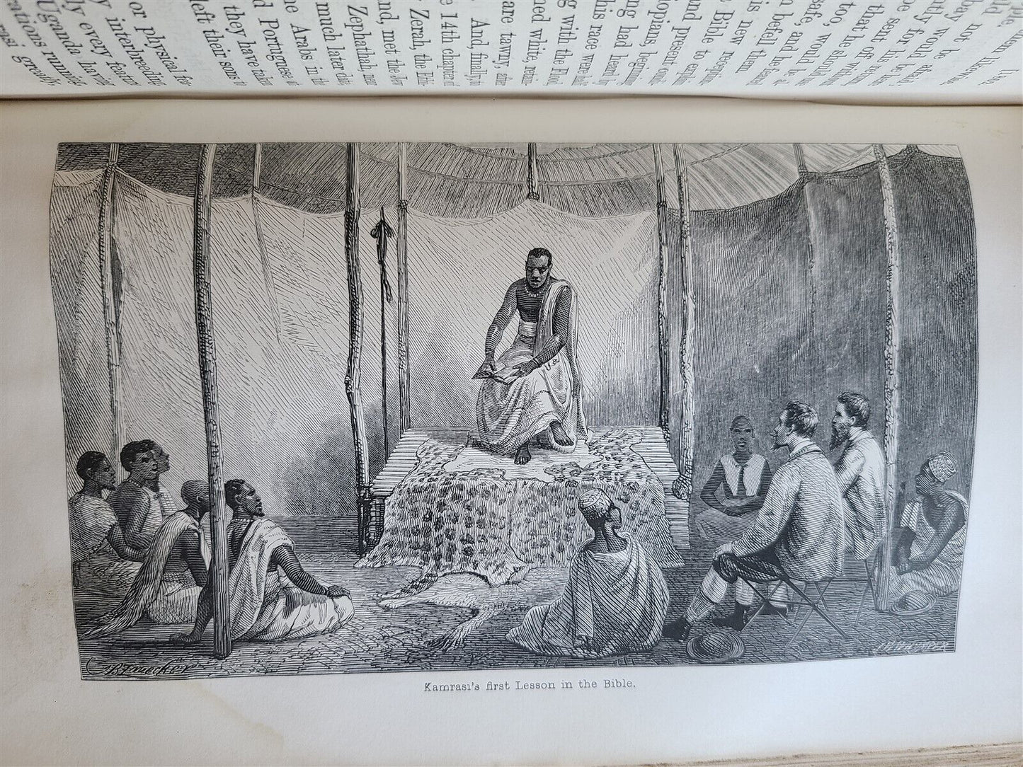 1863 JOURNAL of DISCOVERY of SOURCE of NILE antique ILLUSTRATED in ENGLISH